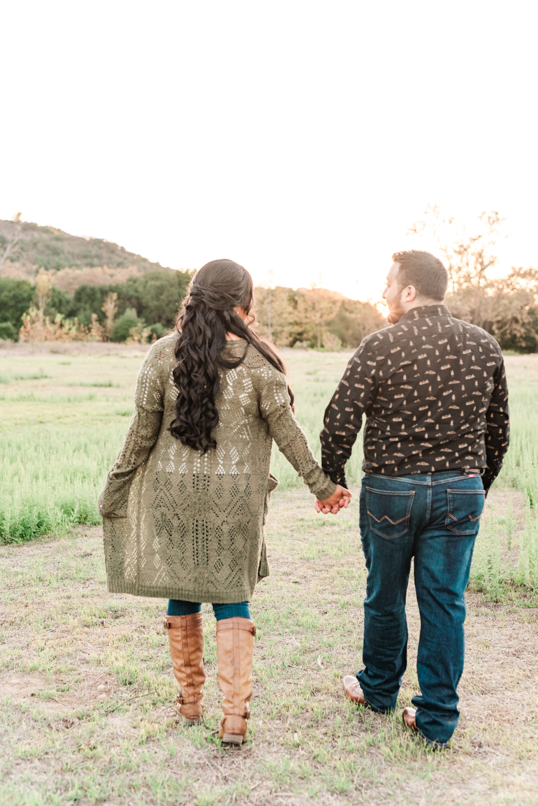 Romantic Engagement Session at Rancho Penasquitos Preserve